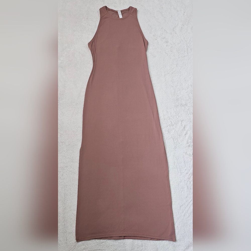 Lululemon Women Red Rust Get Going Racerback Sleeveless Maxi Size 14.5In Pit - Picture 2 of 10